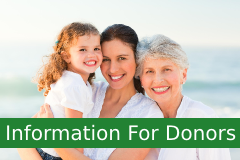 Information for Donors
